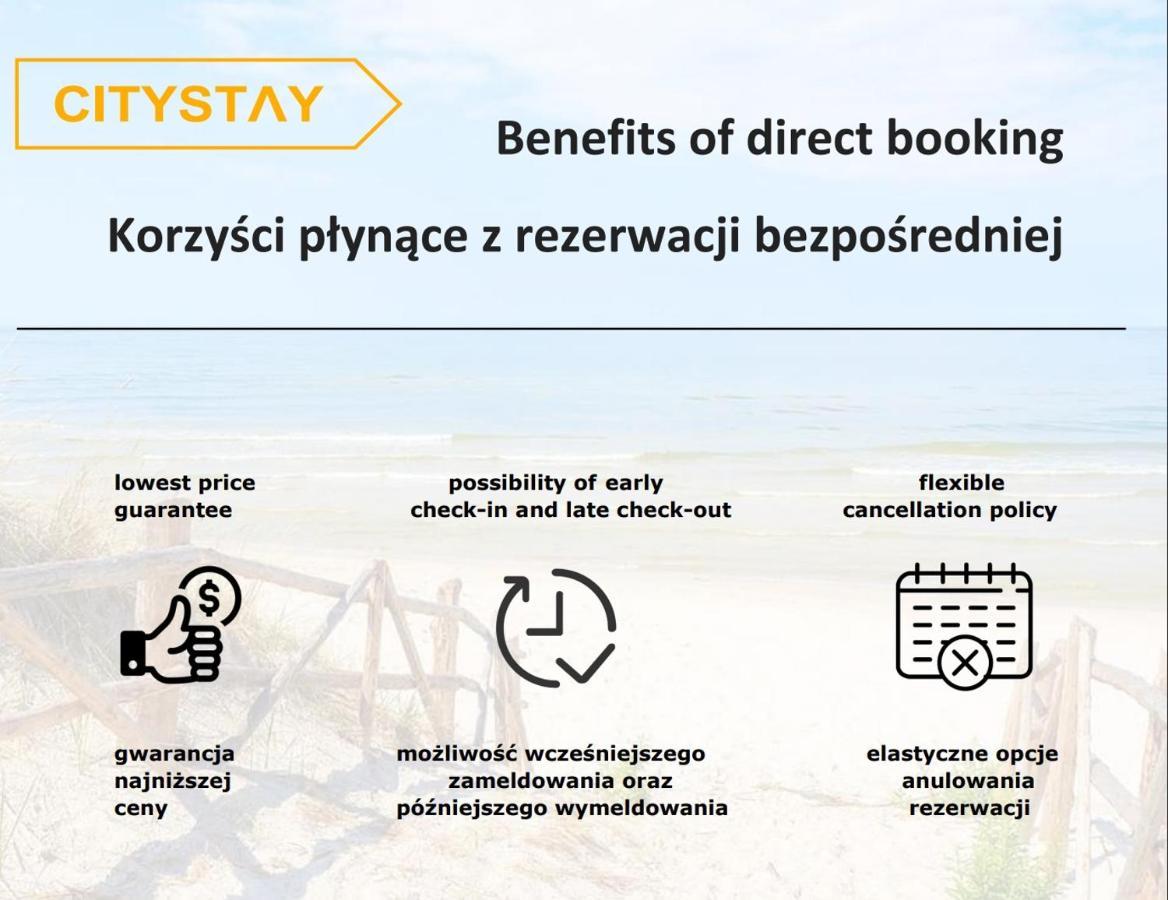 Citystay Ambra Waterlane Apartment Danzig Exterior foto